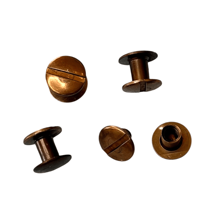 Chicago Screw For Banjo Strap Attachment Banjo Studio Banjo Part Antique Copper