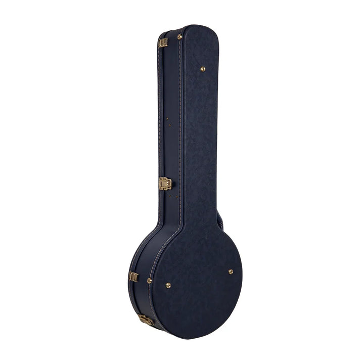 CrossRock Relief Series Wood Banjo Case for 11"-12.5" Openback Banjos CrossRock Banjo Cases