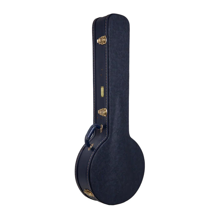 CrossRock Relief Series Wood Banjo Case for 11"-12.5" Openback Banjos CrossRock Banjo Cases