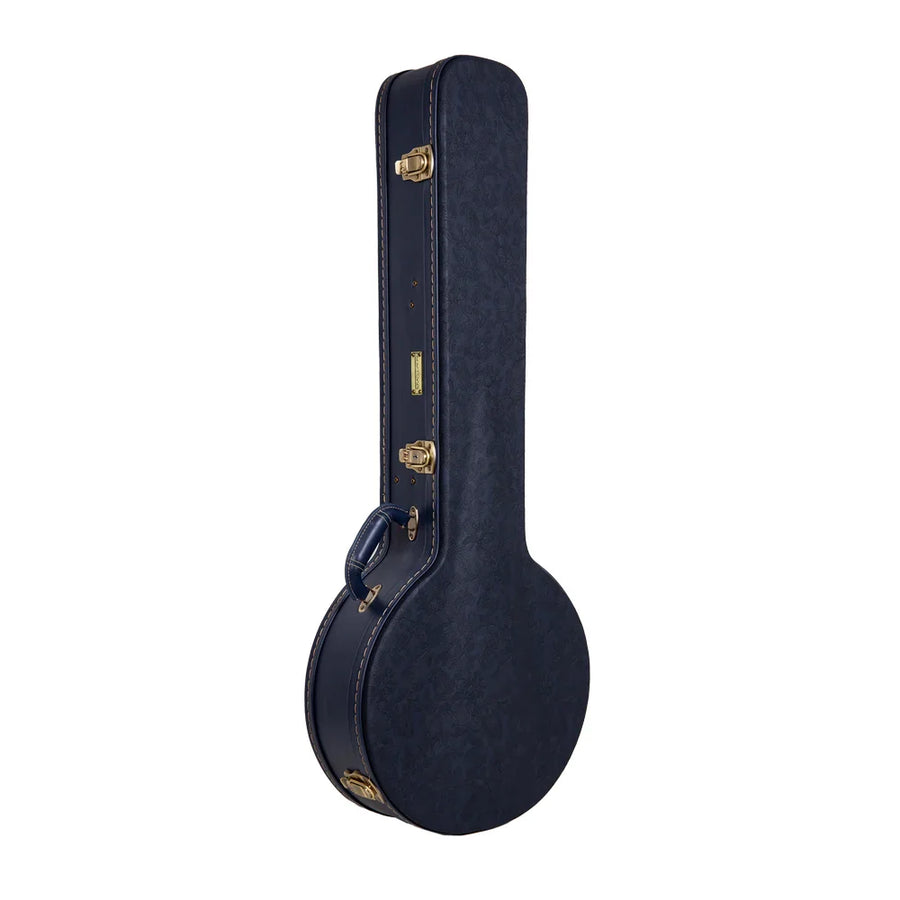 CrossRock Relief Series Wood Banjo Case for 11"-12.5" Openback Banjos CrossRock Banjo Cases