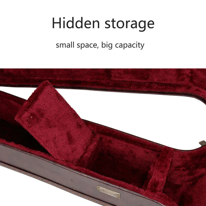 CrossRock Wooden Case For Openback Banjo with 11.5″-12.5″ Body CrossRock Banjo Cases