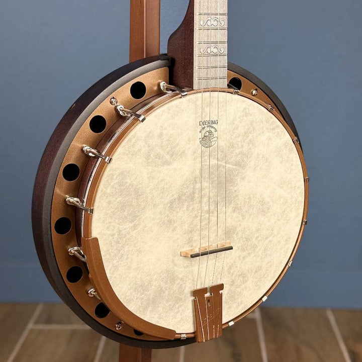 Custom Artisan Goodtime Special 19-Fret Tenor Banjo with Fiberskin Head and Bronze Hardware Deering 4 String Banjos