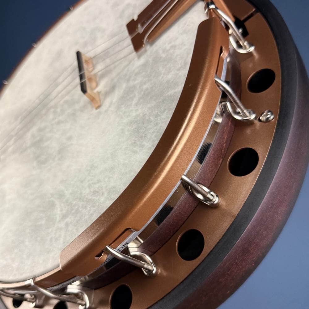 Custom Artisan Goodtime Special 19-Fret Tenor Banjo with Fiberskin Head and Bronze Hardware Deering 4 String Banjos