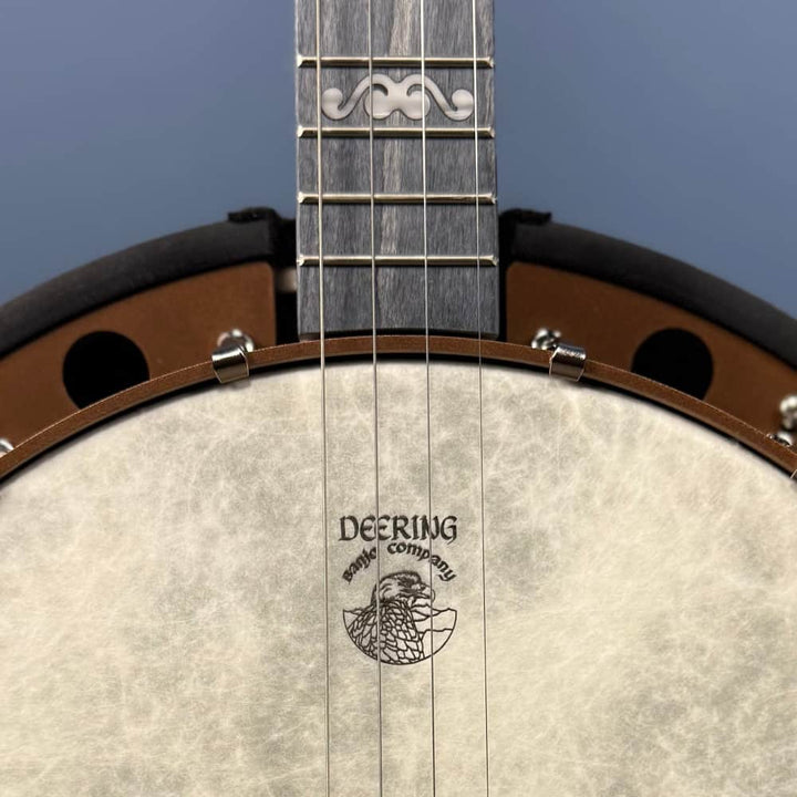 Custom Artisan Goodtime Two 19-Fret Tenor Banjo with Fiberskin Head and Bronze Hardware Deering 4 String Banjos