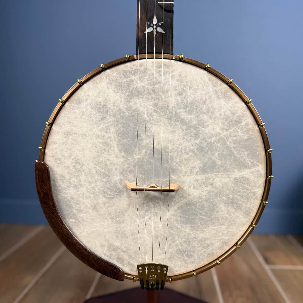 Custom Bird's Eye Maple Ome Juniper 5 String Openback Banjo Ome Banjos 5 String Banjos