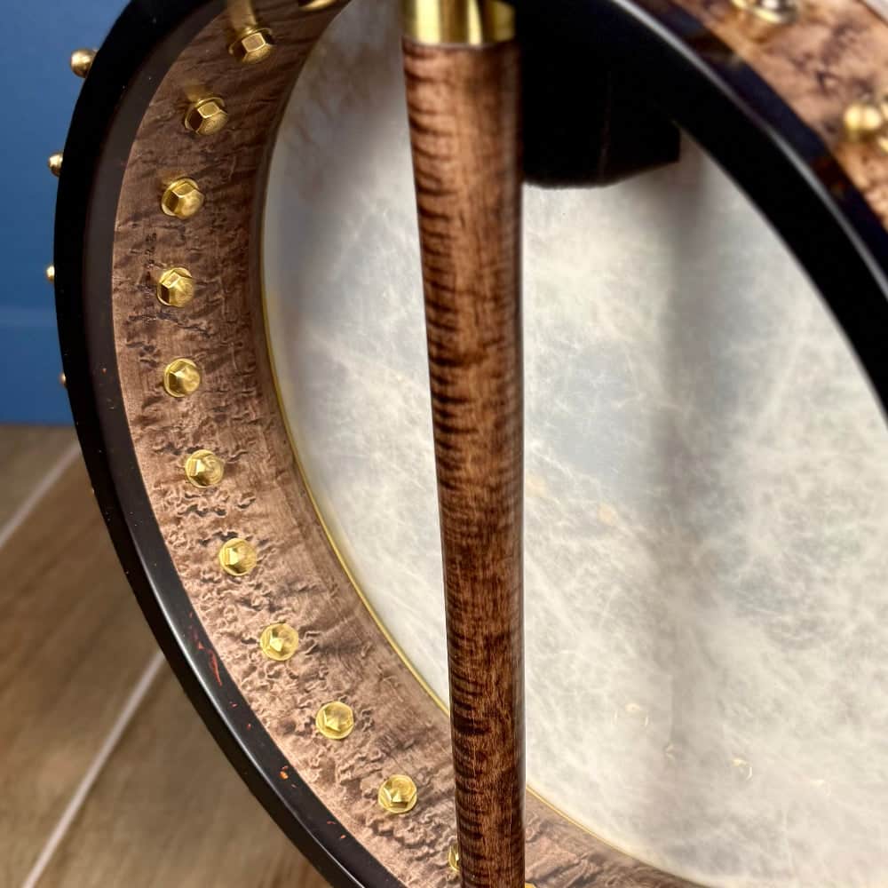 Custom Bird's Eye Maple Ome Juniper 5 String Openback Banjo Ome Banjos 5 String Banjos