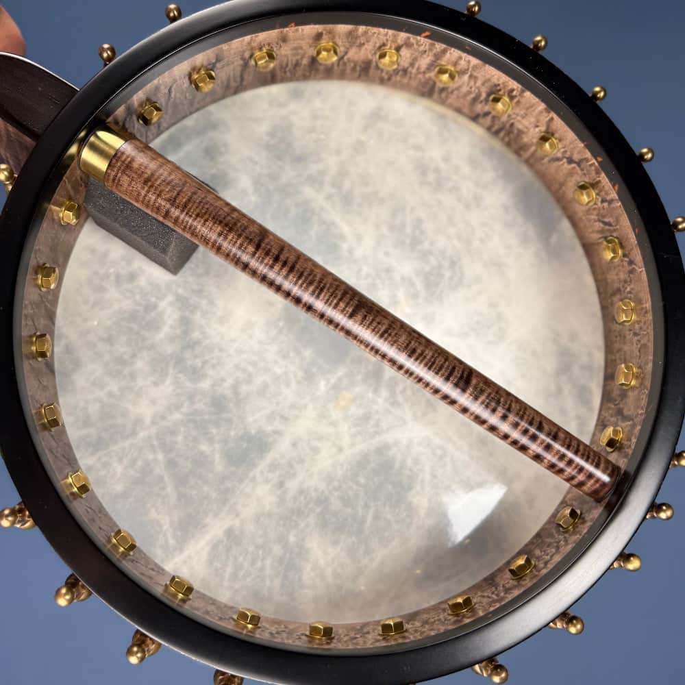Custom Bird's Eye Maple Ome Juniper 5 String Openback Banjo Ome Banjos 5 String Banjos