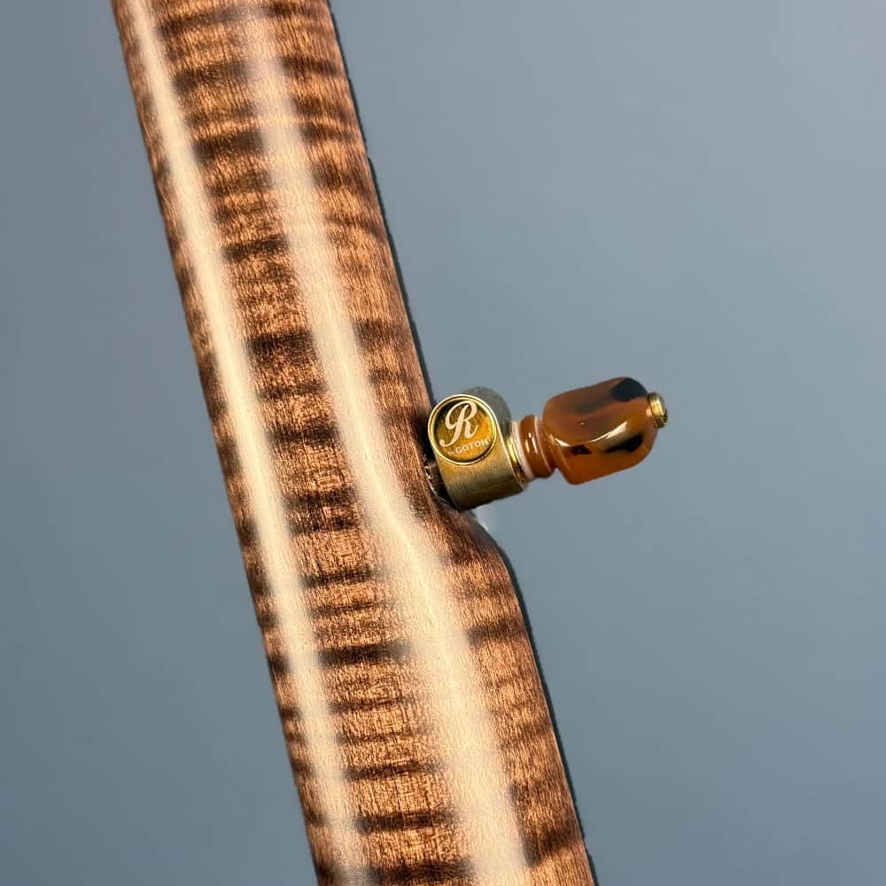 Custom Bird's Eye Maple Ome Juniper 5 String Openback Banjo Ome Banjos 5 String Banjos