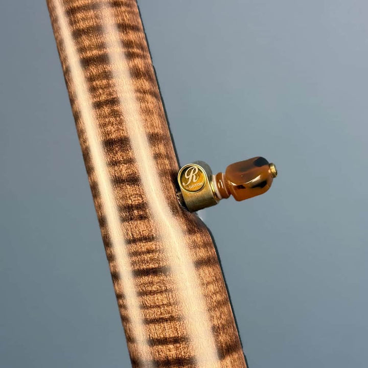 Custom Bird's Eye Maple Ome Juniper 5 String Openback Banjo Ome Banjos 5 String Banjos