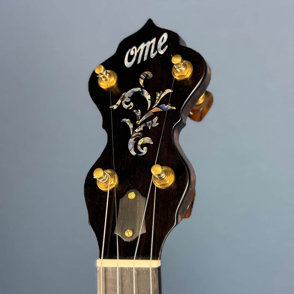 Custom Bird's Eye Maple Ome Juniper 5 String Openback Banjo Ome Banjos 5 String Banjos