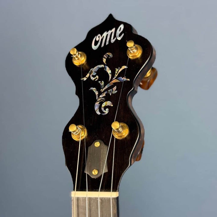 Custom Bird's Eye Maple Ome Juniper 5 String Openback Banjo Ome Banjos 5 String Banjos