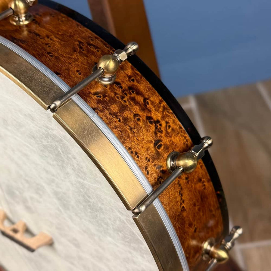 Custom Bird's Eye Maple Ome Tupelo 5-String Banjo Ome Banjos 5 String Banjos