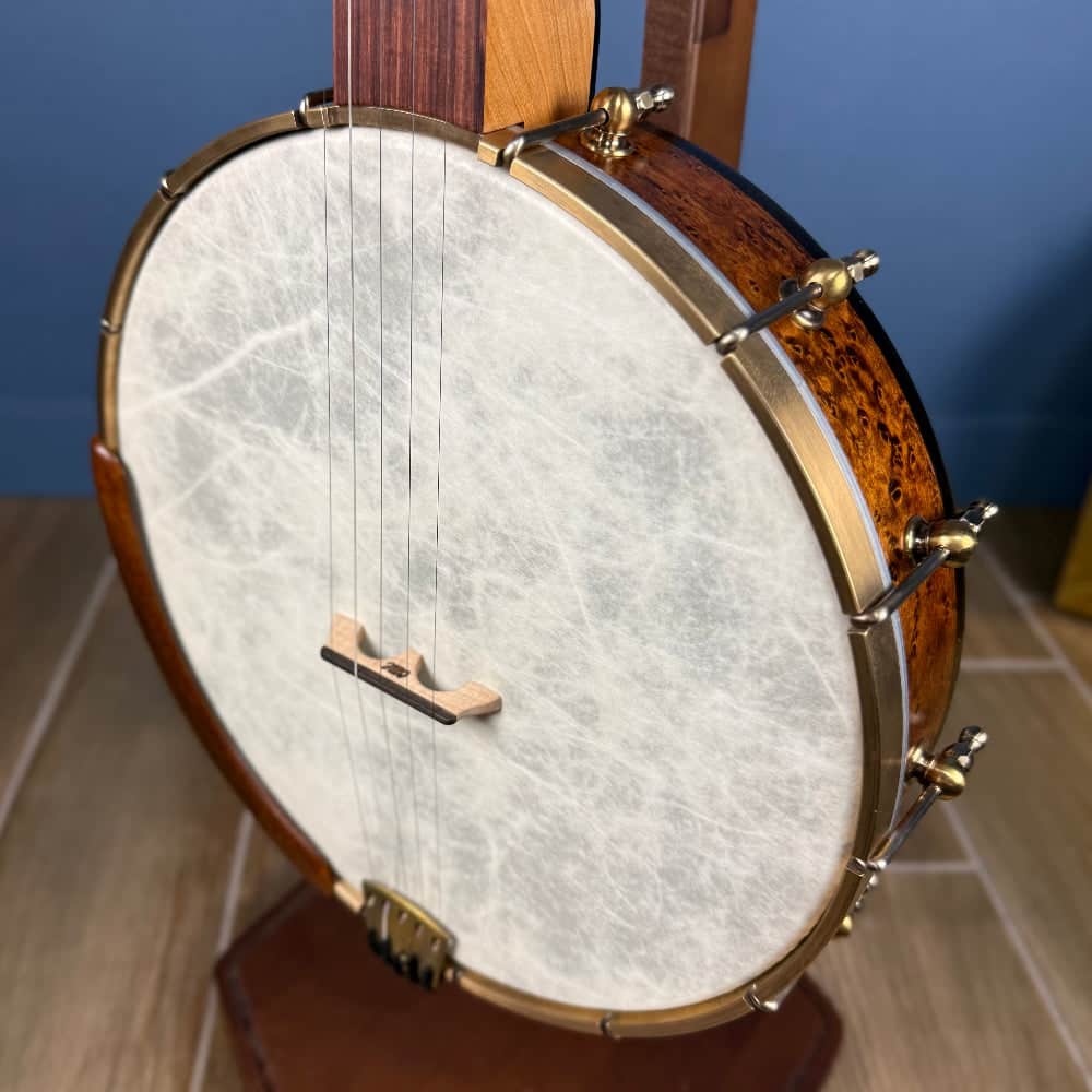 Custom Bird's Eye Maple Ome Tupelo 5-String Banjo Ome Banjos 5 String Banjos