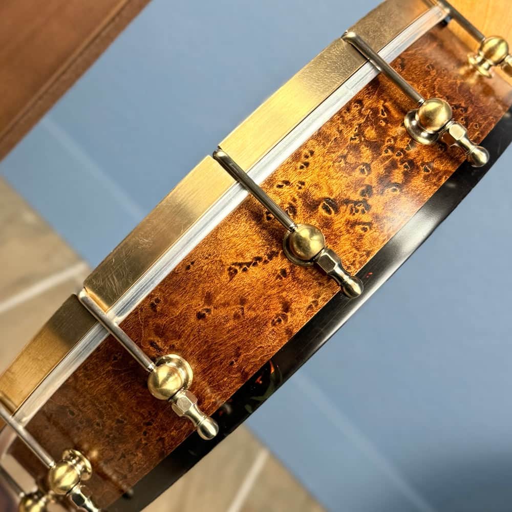 Custom Bird's Eye Maple Ome Tupelo 5-String Banjo Ome Banjos 5 String Banjos