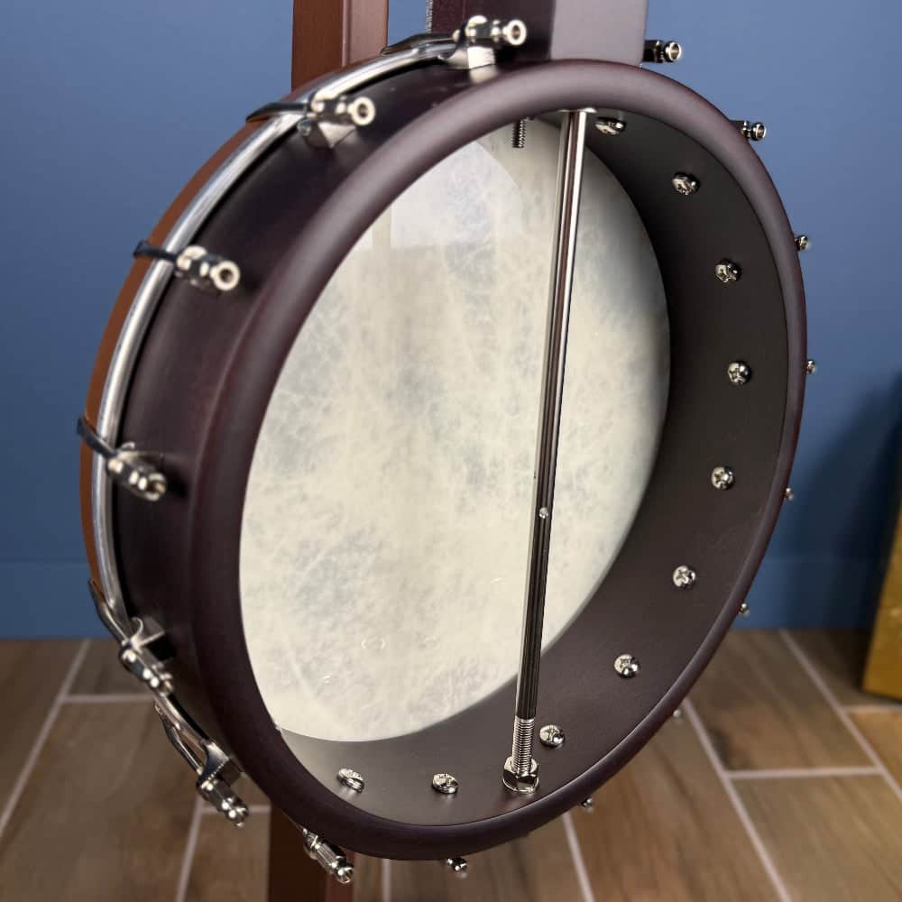 Custom Deering Artisan Goodtime 17-Fret Tenor Banjo with Fiberskin Head and Bronze Hardware Deering 4 String Banjos