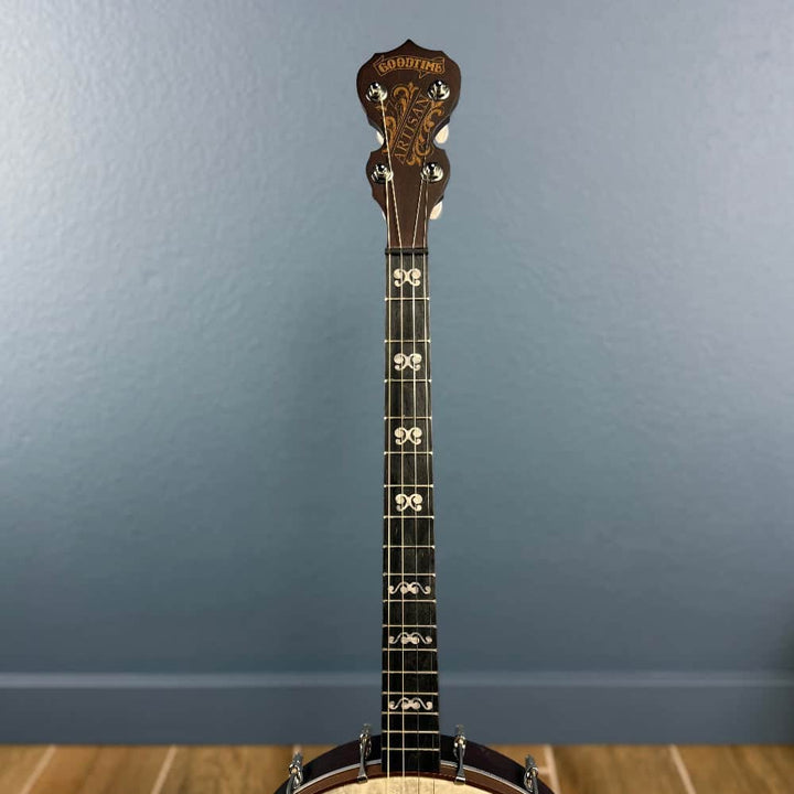 Custom Deering Artisan Goodtime 17-Fret Tenor Banjo with Fiberskin Head and Bronze Hardware Deering 4 String Banjos
