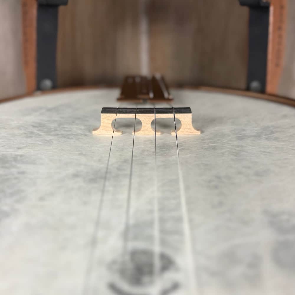 Custom Deering Artisan Goodtime 17-Fret Tenor Banjo with Fiberskin Head and Bronze Hardware Deering 4 String Banjos