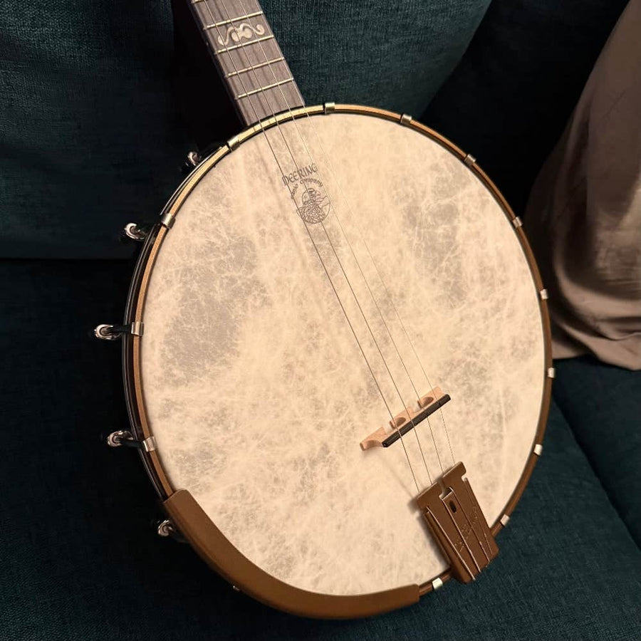 Custom Deering Artisan Goodtime 17-Fret Tenor Banjo with Fiberskin Head and Bronze Hardware Deering 4 String Banjos