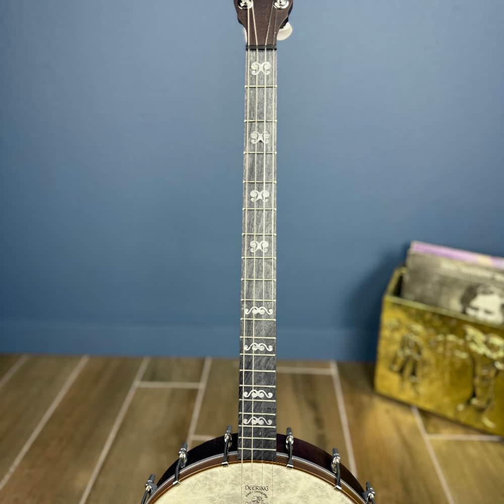 Custom Deering Artisan Goodtime 19-Fret Tenor Banjo Deering 4 String Banjos