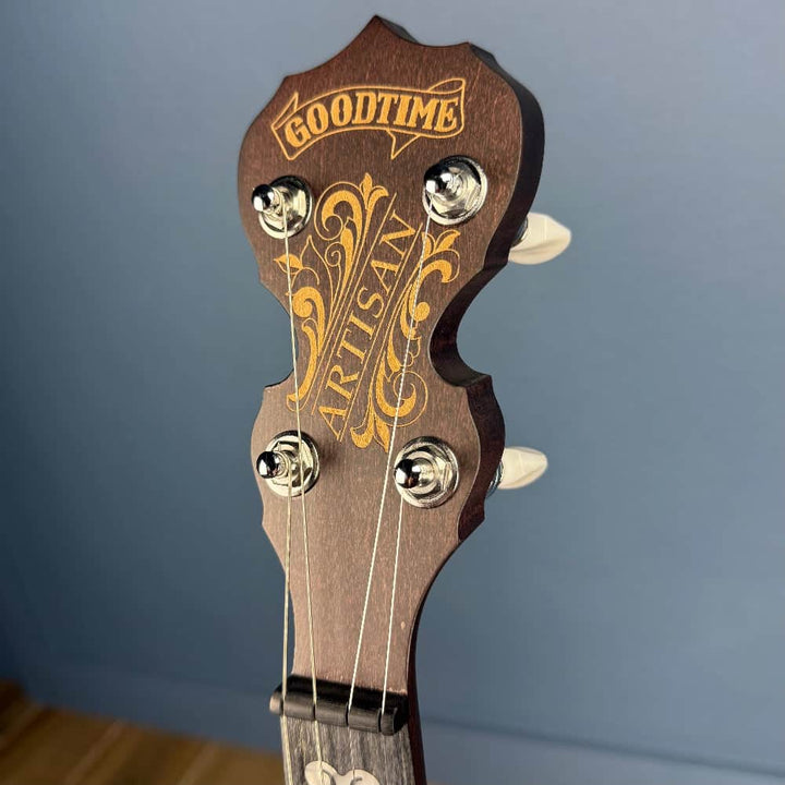 Custom Deering Artisan Goodtime 19-Fret Tenor Banjo Deering 4 String Banjos