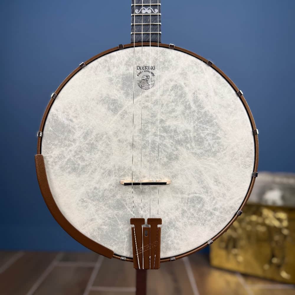 Custom Deering Artisan Goodtime 19-Fret Tenor Banjo Deering 4 String Banjos