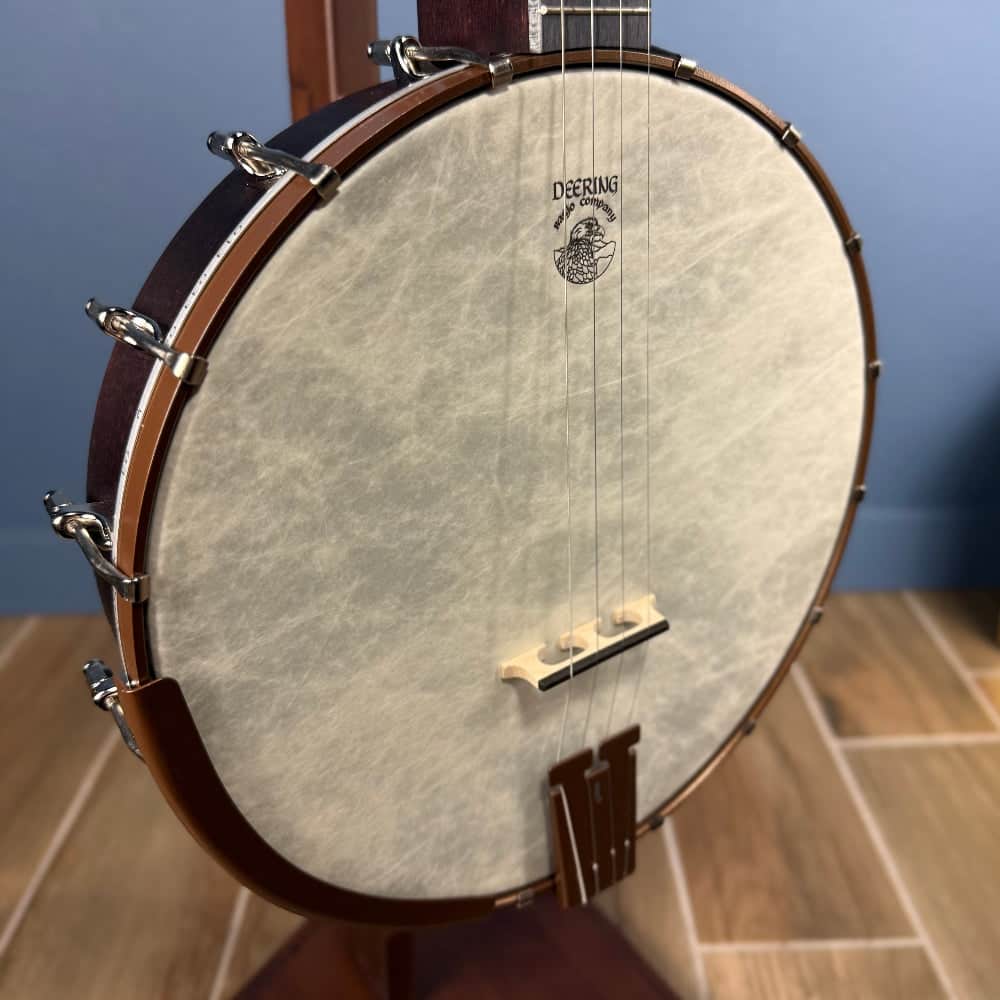 Custom Deering Artisan Goodtime 19-Fret Tenor Banjo Deering 4 String Banjos