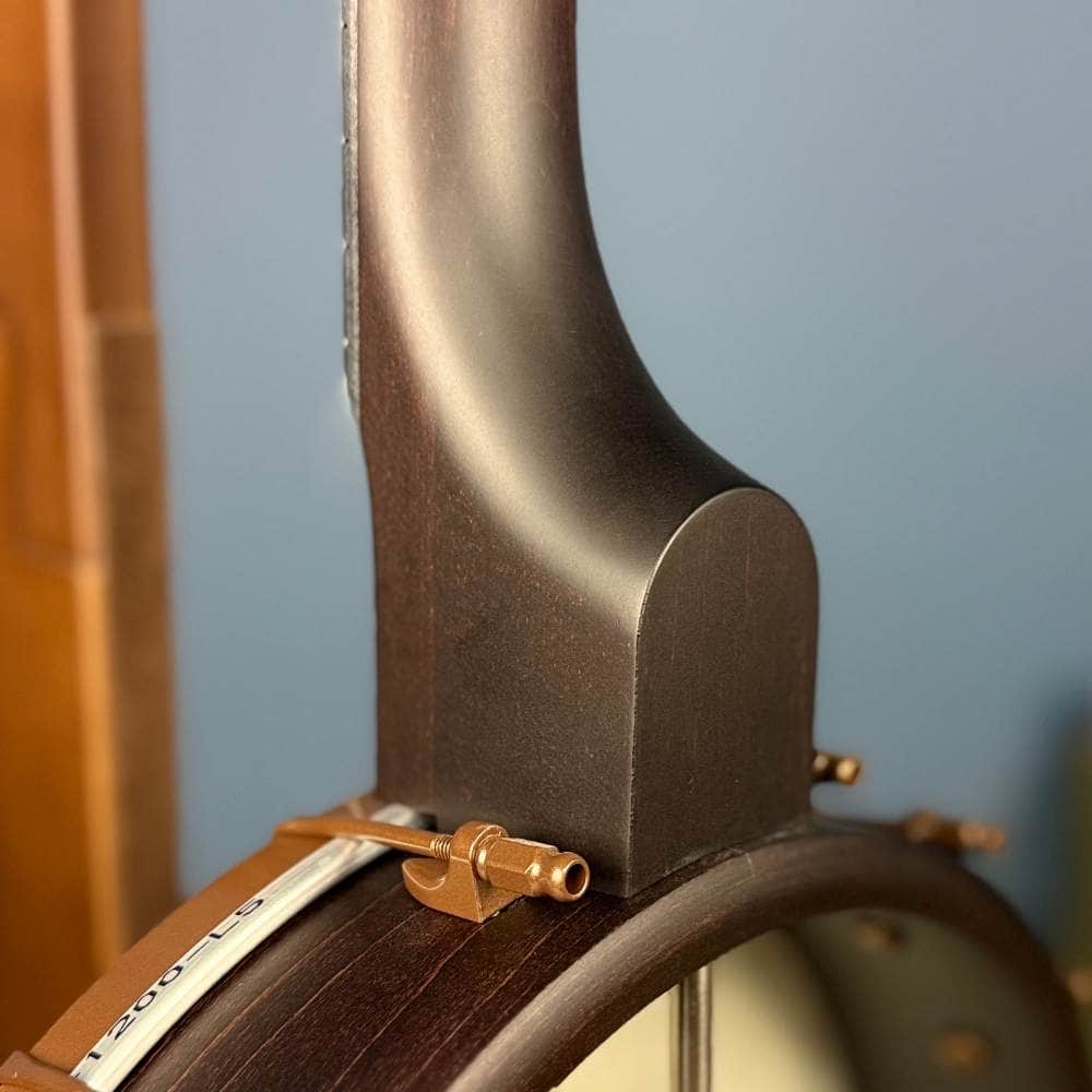 Custom Deering Artisan Goodtime Americana Banjo with Scoop, Upgraded Bronze Hardware and Fiberskin Head Deering 5 String Openback Banjo