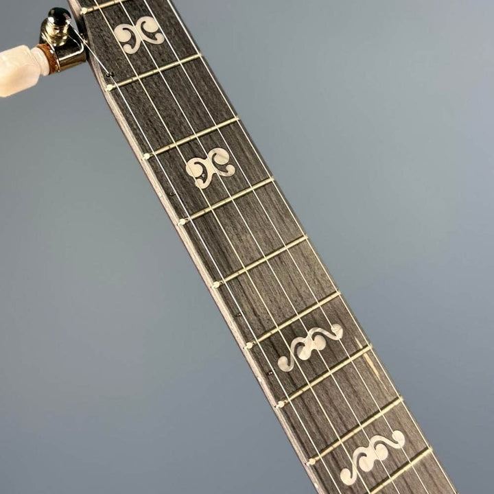 Custom Deering Artisan Goodtime Americana Banjo with Scoop, Upgraded Bronze Hardware and Fiberskin Head Deering 5 String Openback Banjo