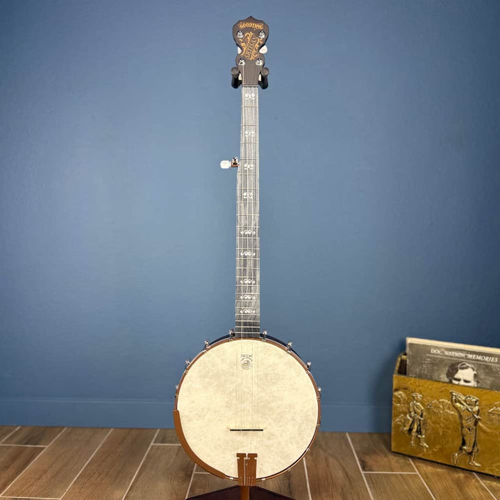 Custom Deering Artisan Goodtime Banjo with Bronze Hardware and Fiberskin Head Deering 5 String Banjos