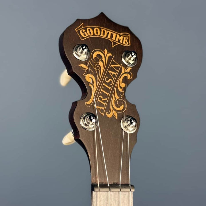 Custom Deering Artisan Goodtime Banjo with Bronze Hardware and Fiberskin Head Deering 5 String Banjos