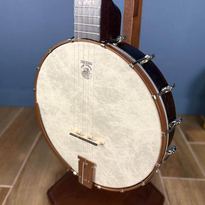 Custom Deering Artisan Goodtime Banjo with Bronze Hardware and Fiberskin Head Deering 5 String Banjos