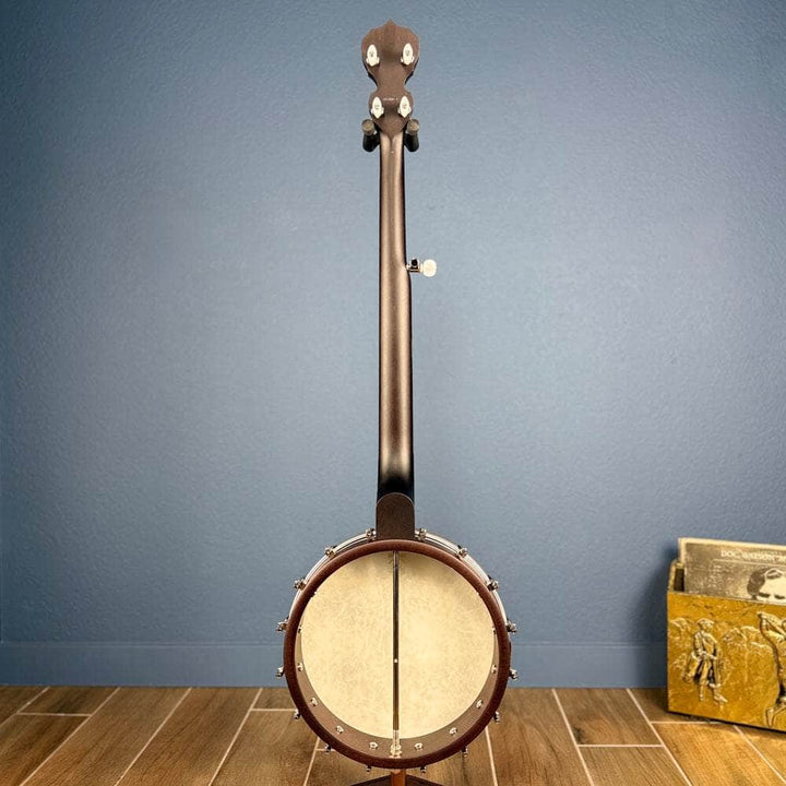 Custom Deering Artisan Goodtime Banjo with Goodtime Special Tone Ring, Bronze Hardware and Fiberskin Head Deering 5 String Openback Banjo
