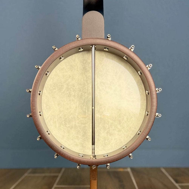 Custom Deering Artisan Goodtime Banjo with Goodtime Special Tone Ring, Bronze Hardware and Fiberskin Head Deering 5 String Openback Banjo