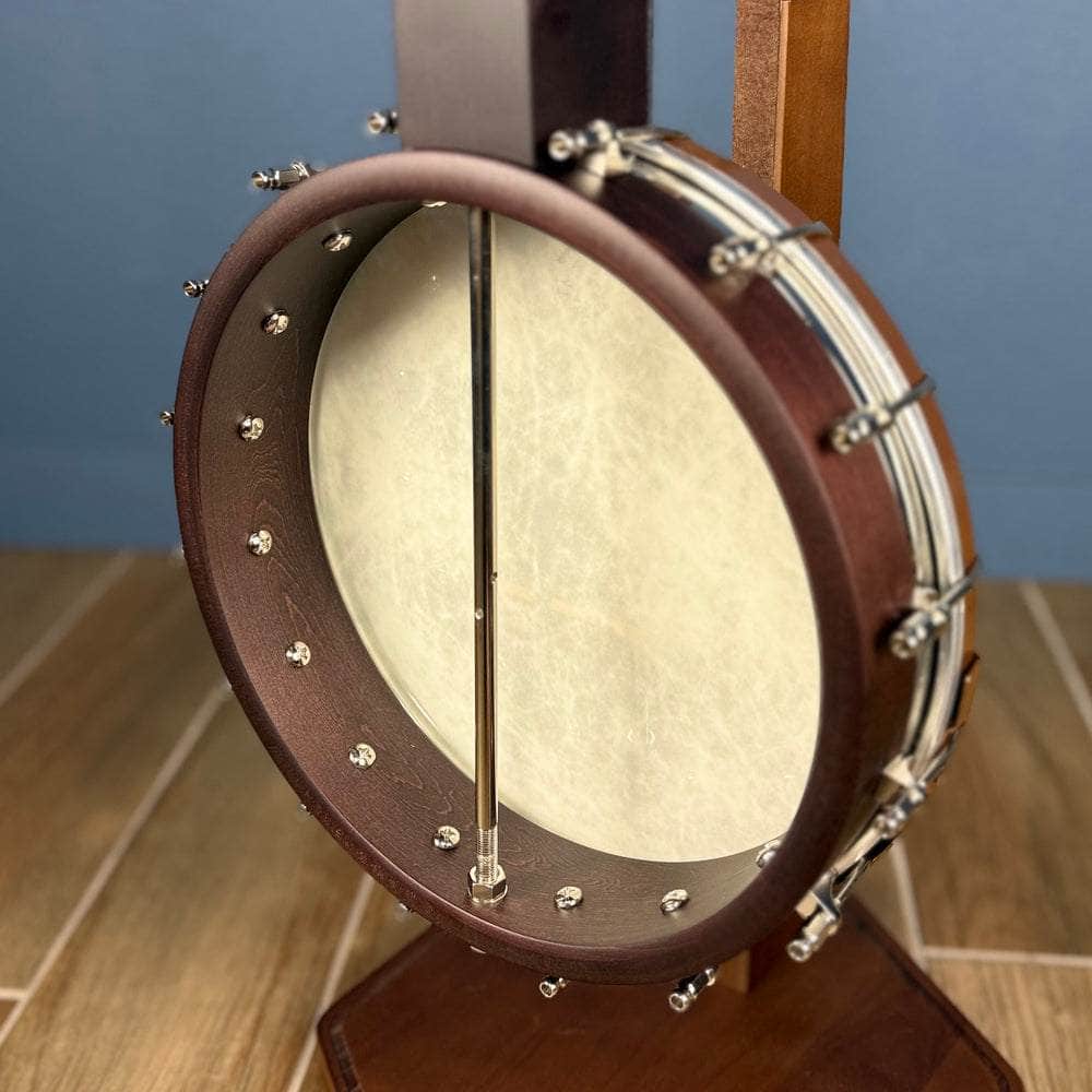 Custom Deering Artisan Goodtime Banjo with Goodtime Special Tone Ring, Bronze Hardware and Fiberskin Head Deering 5 String Openback Banjo