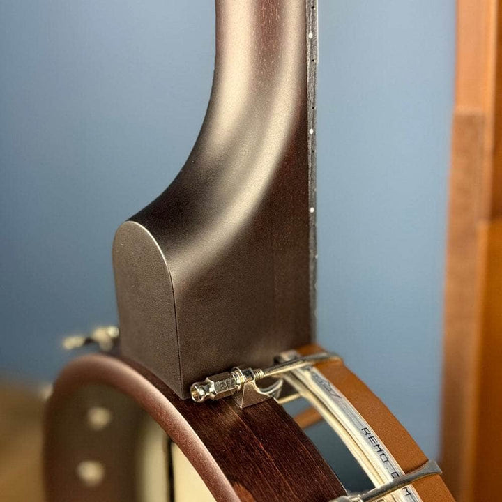 Custom Deering Artisan Goodtime Banjo with Goodtime Special Tone Ring, Bronze Hardware and Fiberskin Head Deering 5 String Openback Banjo