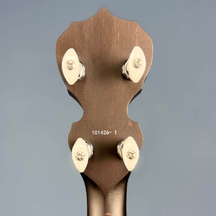 Custom Deering Artisan Goodtime Banjo with Goodtime Special Tone Ring, Bronze Hardware and Fiberskin Head Deering 5 String Openback Banjo