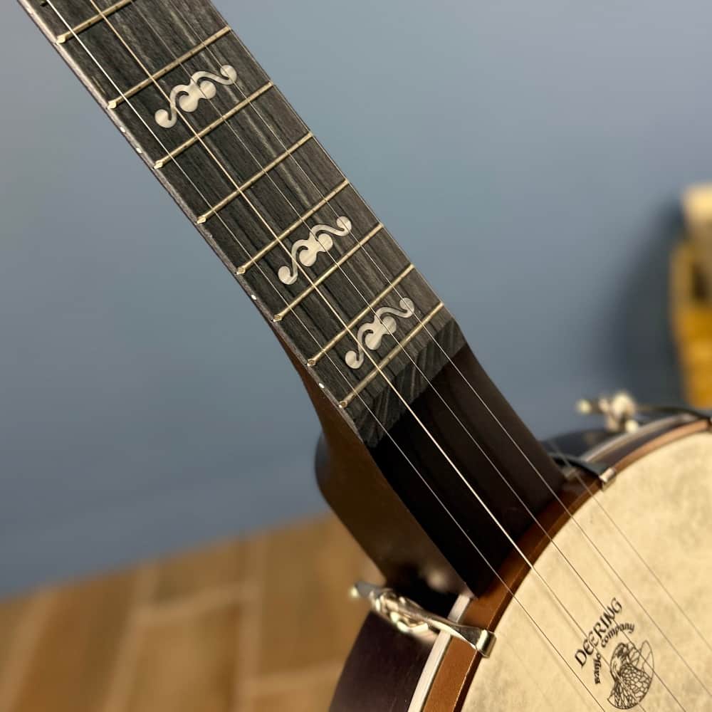 Custom Deering Artisan Goodtime Banjo with Scoop, Bronze Hardware and Fiberskin Head Deering 5 String Banjos