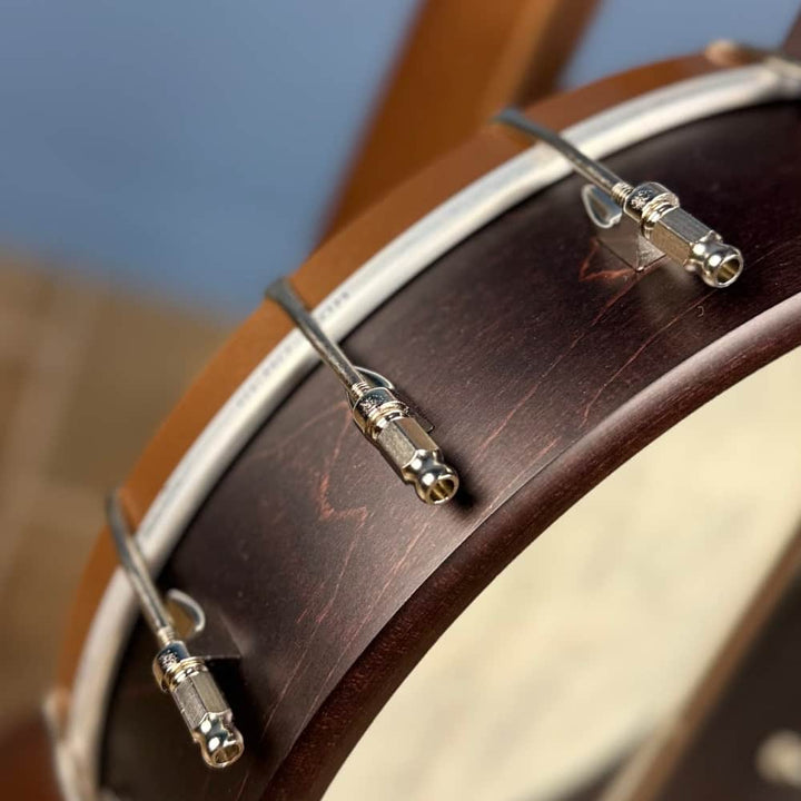 Custom Deering Artisan Goodtime Banjo with Scoop, Bronze Hardware and Fiberskin Head Deering 5 String Banjos