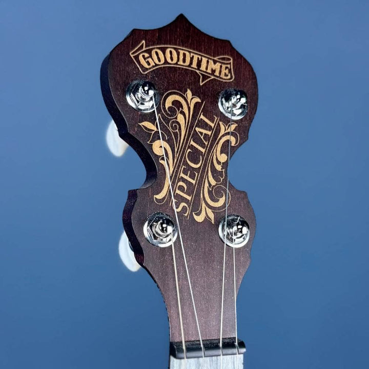 Custom Deering Artisan Goodtime Special 19-Fret Tenor Openback Banjo Deering 4 String Banjos