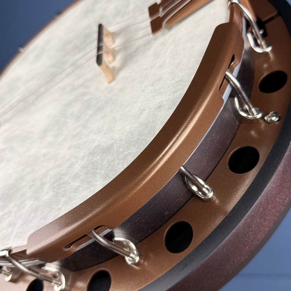Custom Deering Artisan Goodtime Two 17-Fret Tenor Banjo with Resonator Fiberskin Head and Bronze Hardware Deering 4 String Banjos