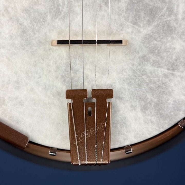 Custom Deering Artisan Goodtime Two 17-Fret Tenor Banjo with Resonator Fiberskin Head and Bronze Hardware Deering 4 String Banjos