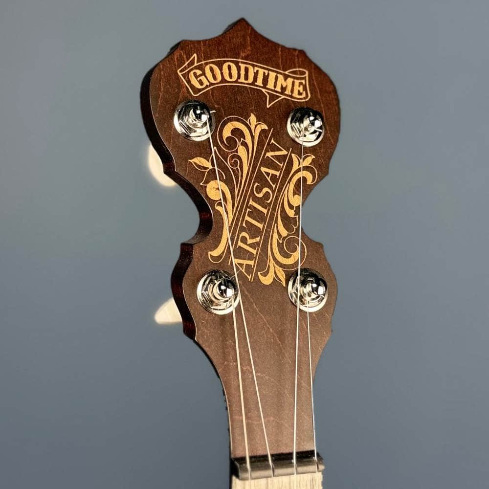 Custom Deering Artisan Goodtime Two 17-Fret Tenor Banjo with Resonator Fiberskin Head and Bronze Hardware Deering 4 String Banjos