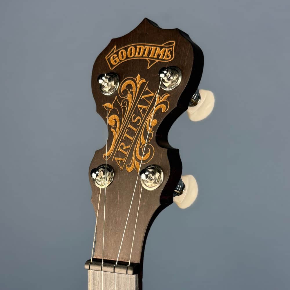 Custom Deering Artisan Goodtime Two 5-String Banjo with Renaissance Head Deering 5 String Banjos