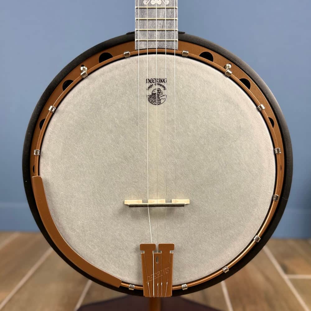 Custom Deering Artisan Goodtime Two 5-String Banjo with Renaissance Head Deering 5 String Banjos