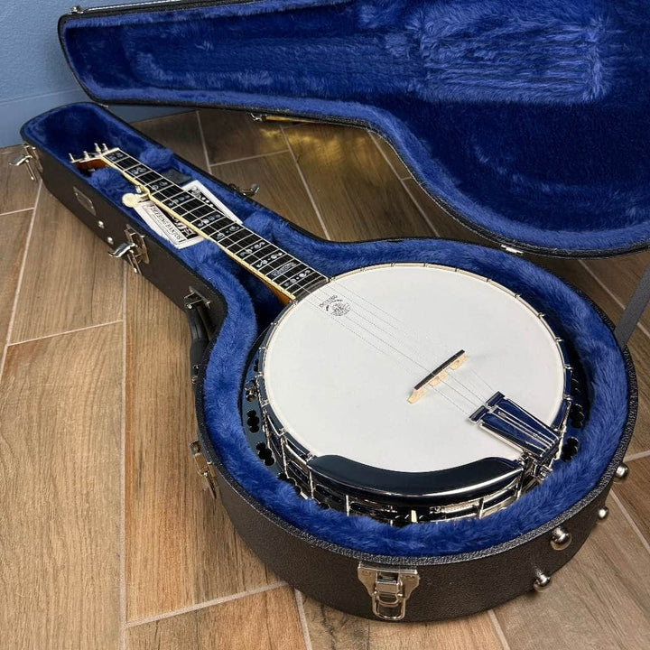 Custom Deering Calico Radius Fretboard 5-String Banjo Deering 5 String Banjos