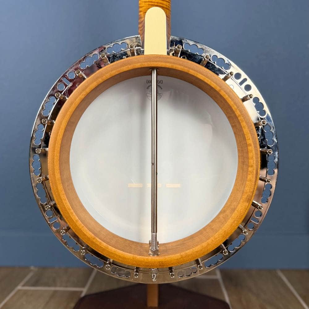 Custom Deering Calico Radius Fretboard 5-String Banjo Deering 5 String Banjos
