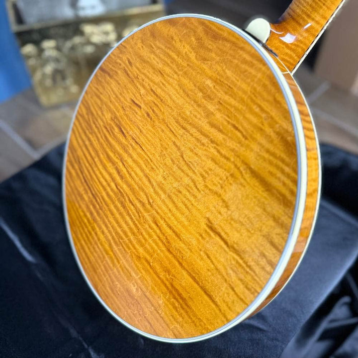 Custom Deering Calico Radius Fretboard 5-String Banjo Deering 5 String Banjos