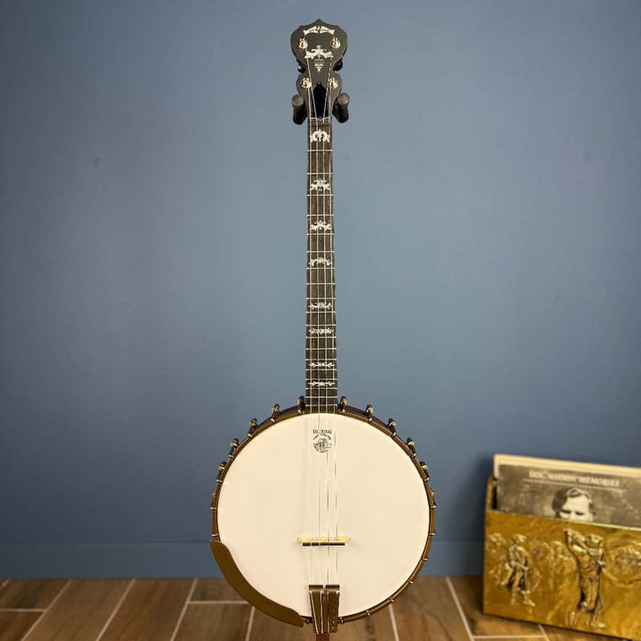 Custom Deering Eagle II 19-Fret Short-Scale Tenor Openback Banjo Deering 4 String Banjos