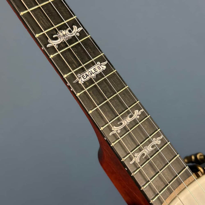 Custom Deering Eagle II 19-Fret Short-Scale Tenor Openback Banjo Deering 4 String Banjos