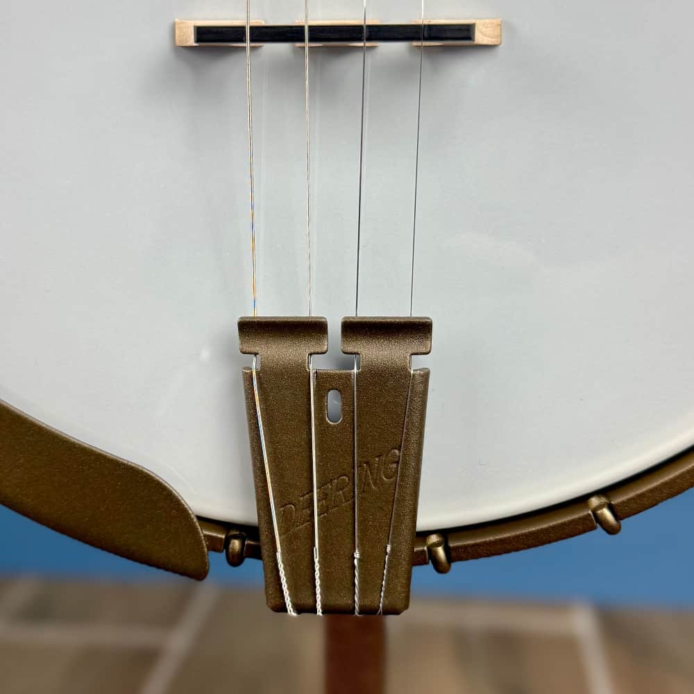 Custom Deering Eagle II 19-Fret Short-Scale Tenor Openback Banjo Deering 4 String Banjos